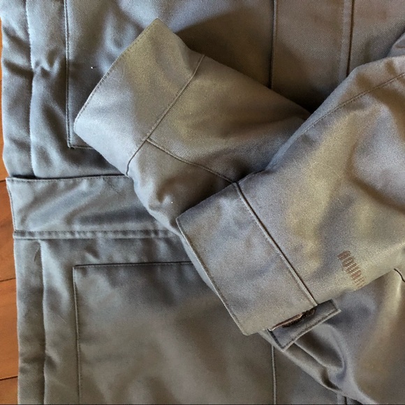 Firefly Winter ski snowboard jacket long grey & blue - Picture 3 of 6